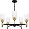Quoizel Carly Chandelier 5 Lights Matte Black CAY5028MBK - alternate 6